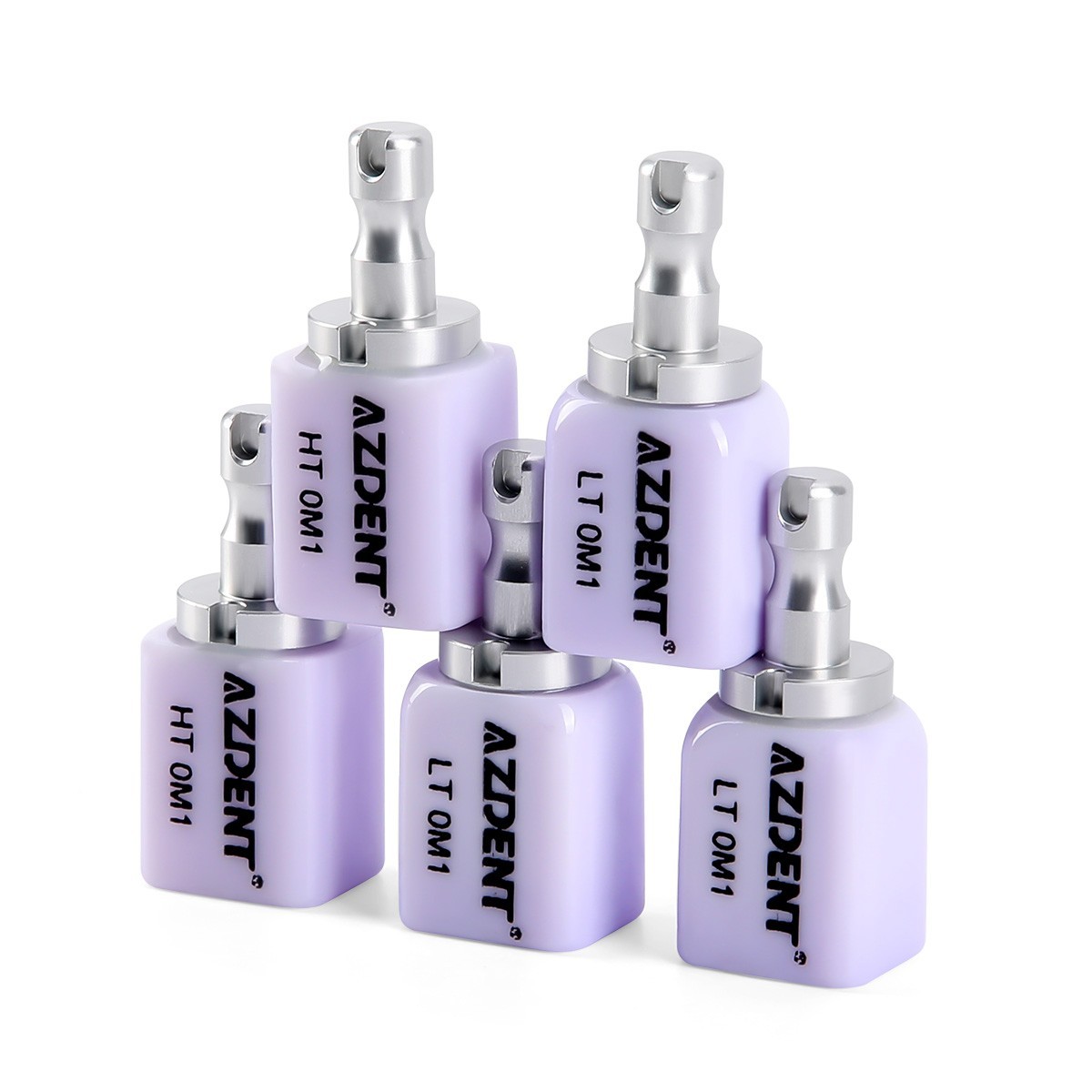 5PCS C14 Dental Emax Glass Ceramic Blocks Lithium Disilicate CAD/CAM CEREC Block