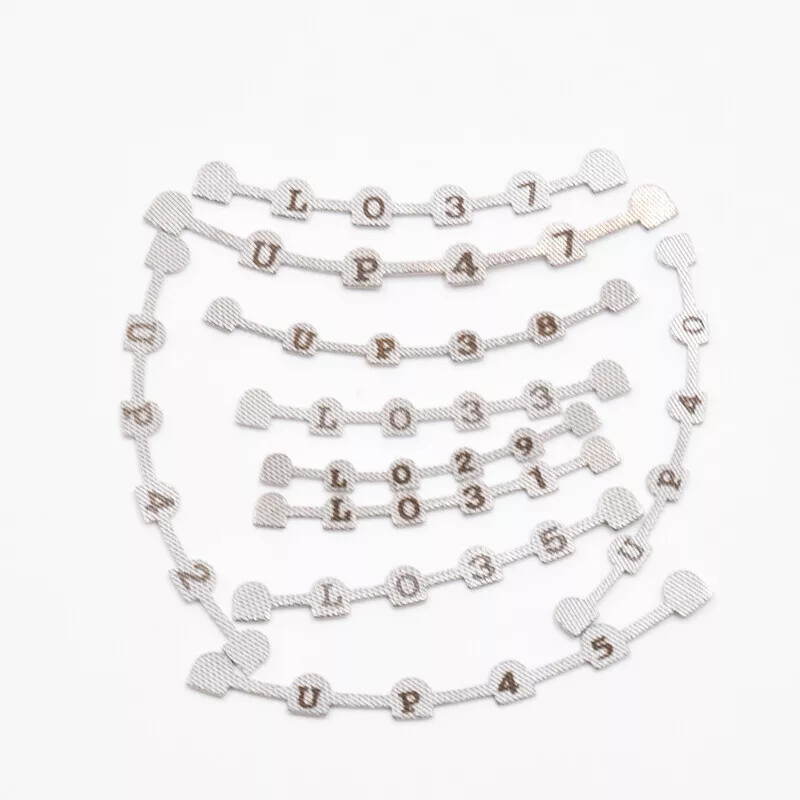 10Pcs/Pack Dental Bonding Splints Lingual Retainer upper:38#-47#,lower:29#-37#