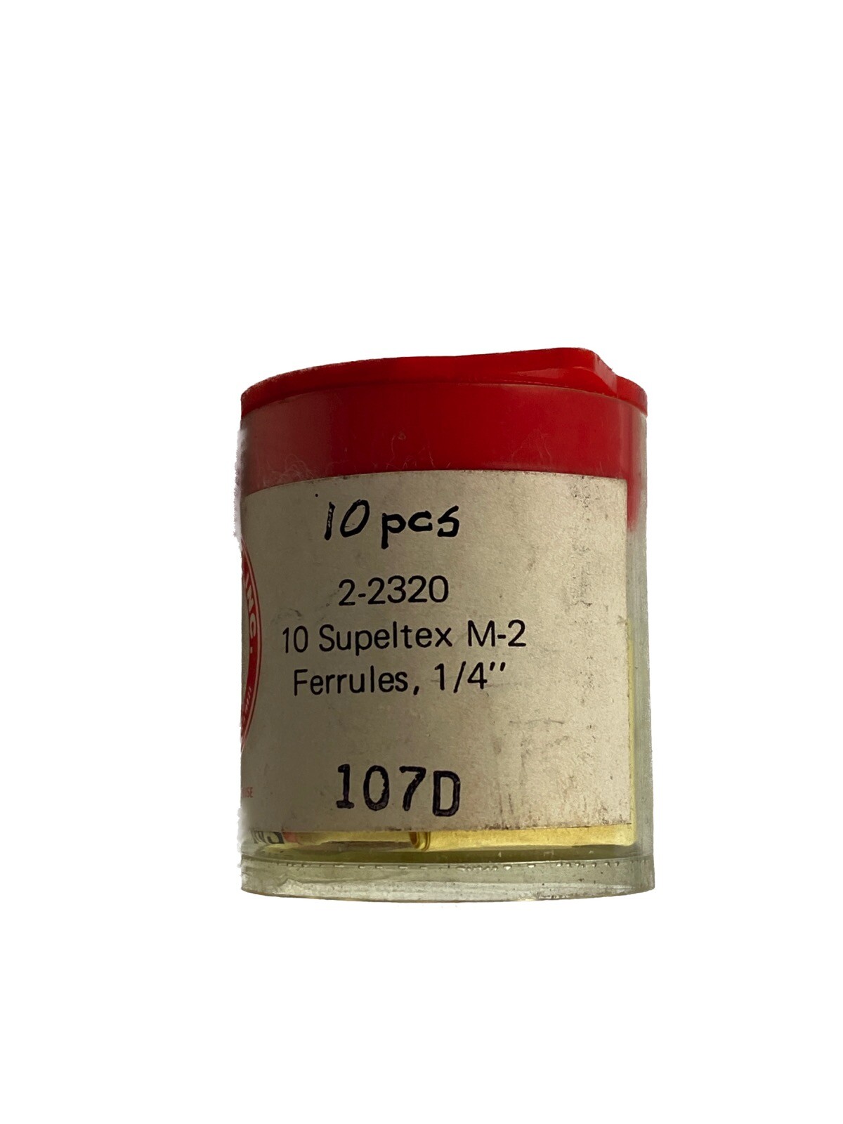 (10/Pk) MILLIPORE SUPELCO 1/4” Supeltex M-2 Packed Column Ferrules 22320