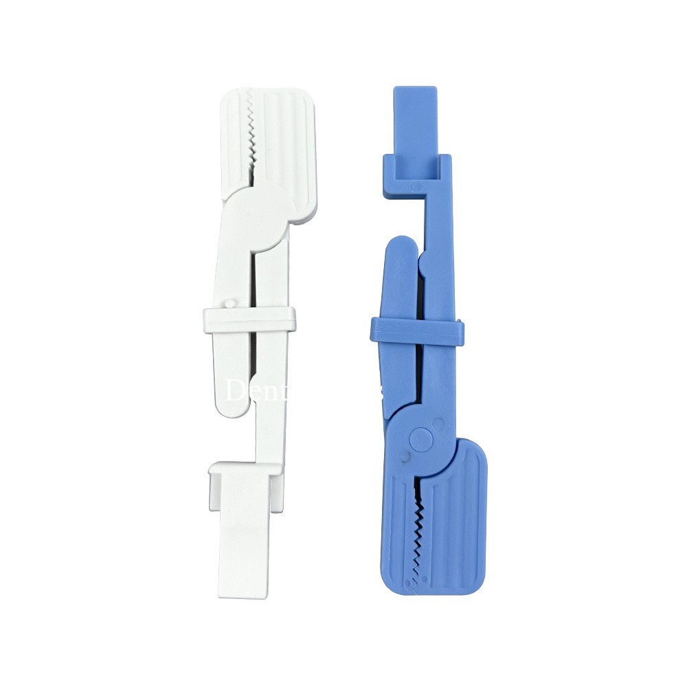 1/10Pc Dental X-Ray Snap A Ray Digital Sensor Film Holder Autoclavable Clip Blue