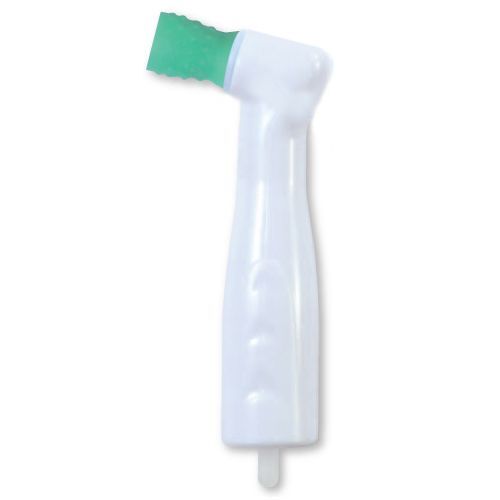 Premium Plus Disposable Prophy Angle with SOFT TURBINE Cup Green 500/pk