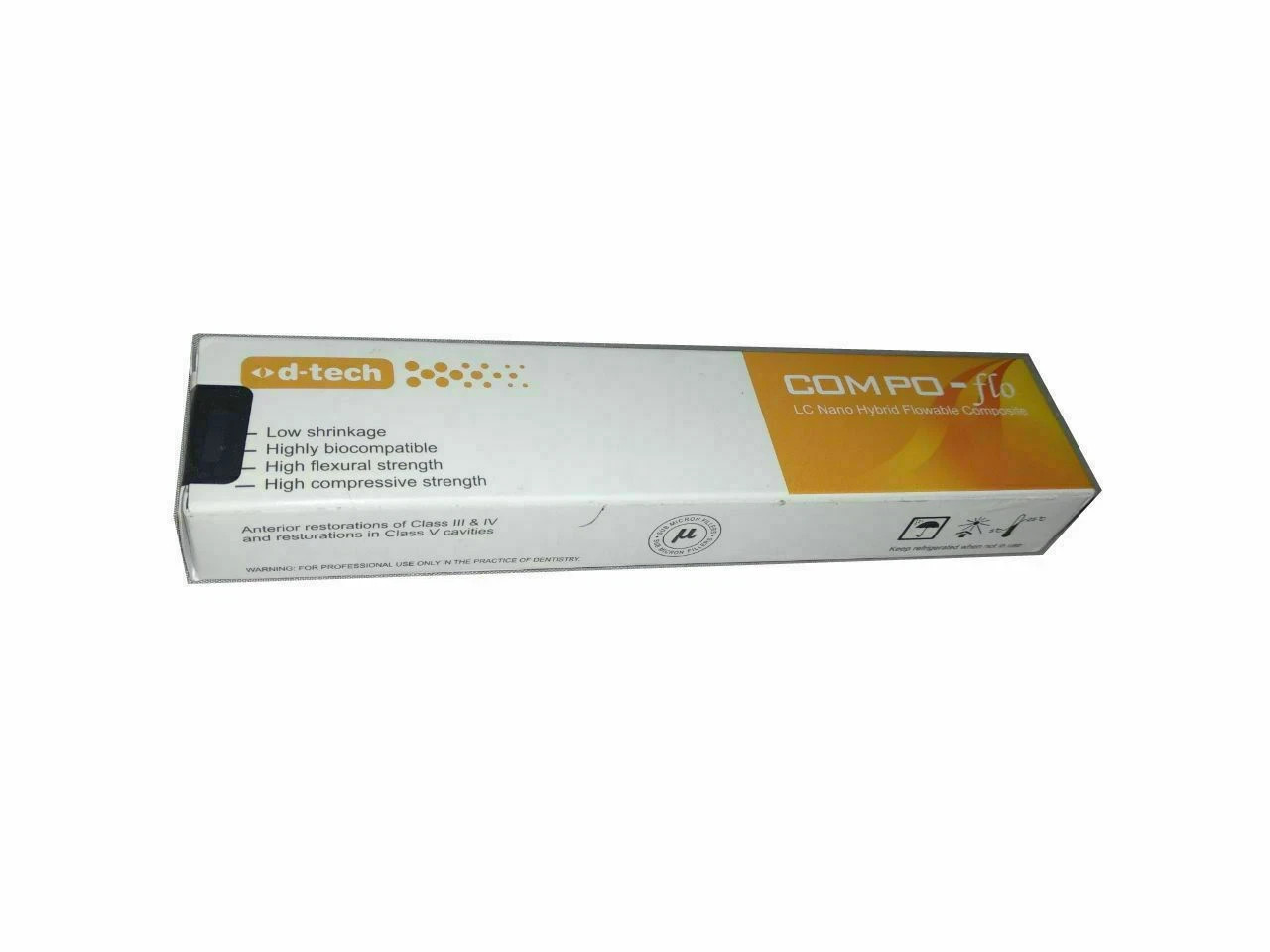 Dtech Light Cure Resin Composit 1 Dental Micro Hybrid Flowable Vlc composite A2)