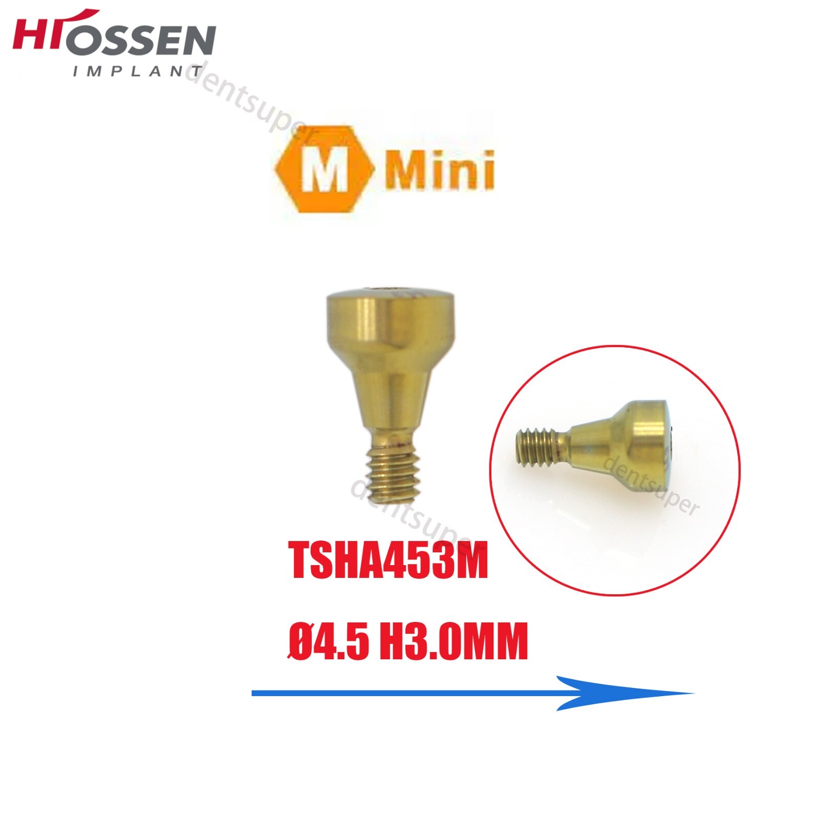 US Dental Healing Abutment Cap Driver Mini Regular Platform Fit Osstem & Hiossen
