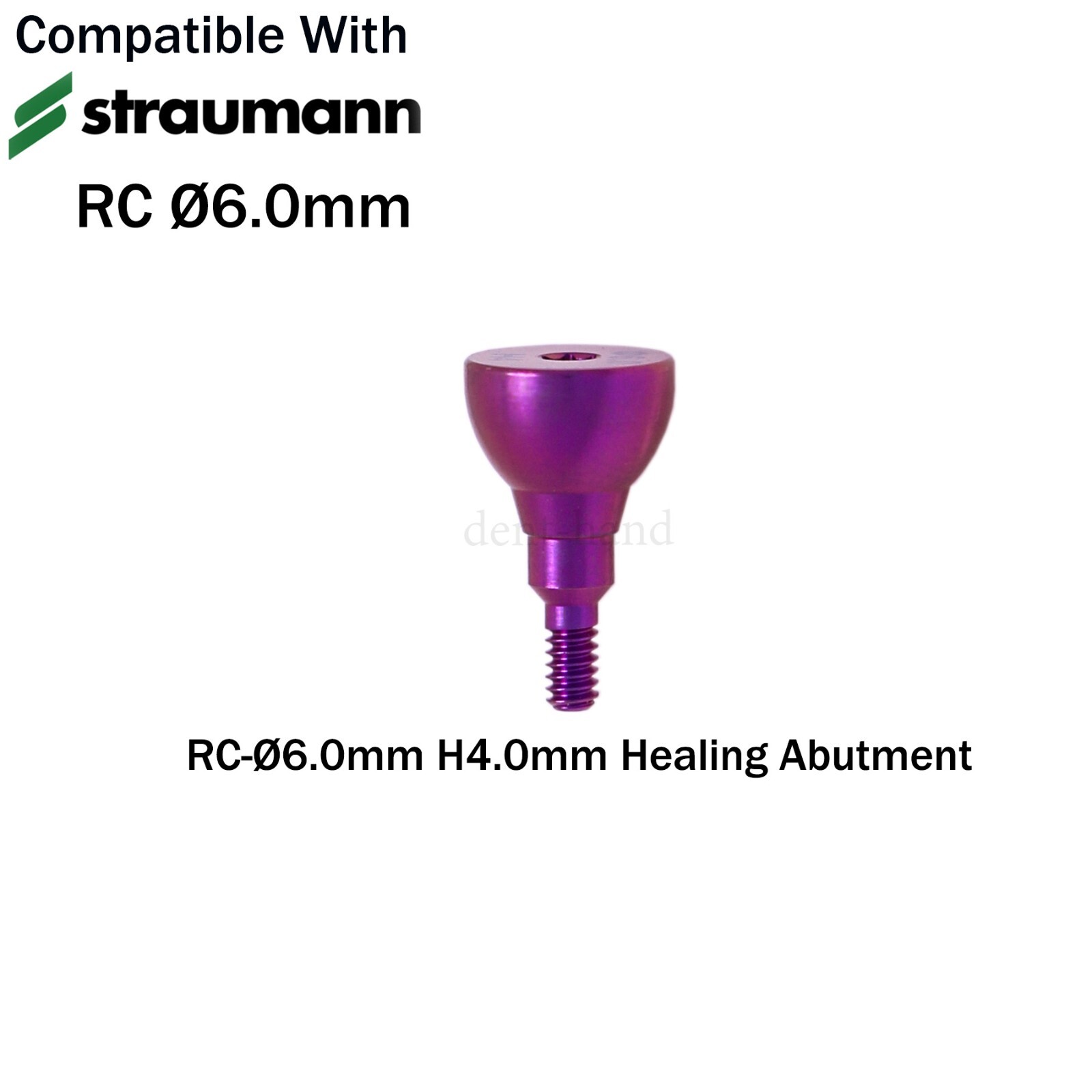 RC Dental Healing Abutment Caps Cover Screw Fit ITI Straumann BL/BLT Implant Sys