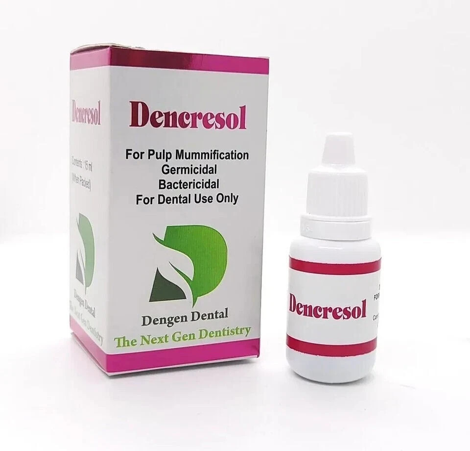 Dental DENCRESOL Superior Formocresol for Pulp Fixation Soulution 15ml Pack