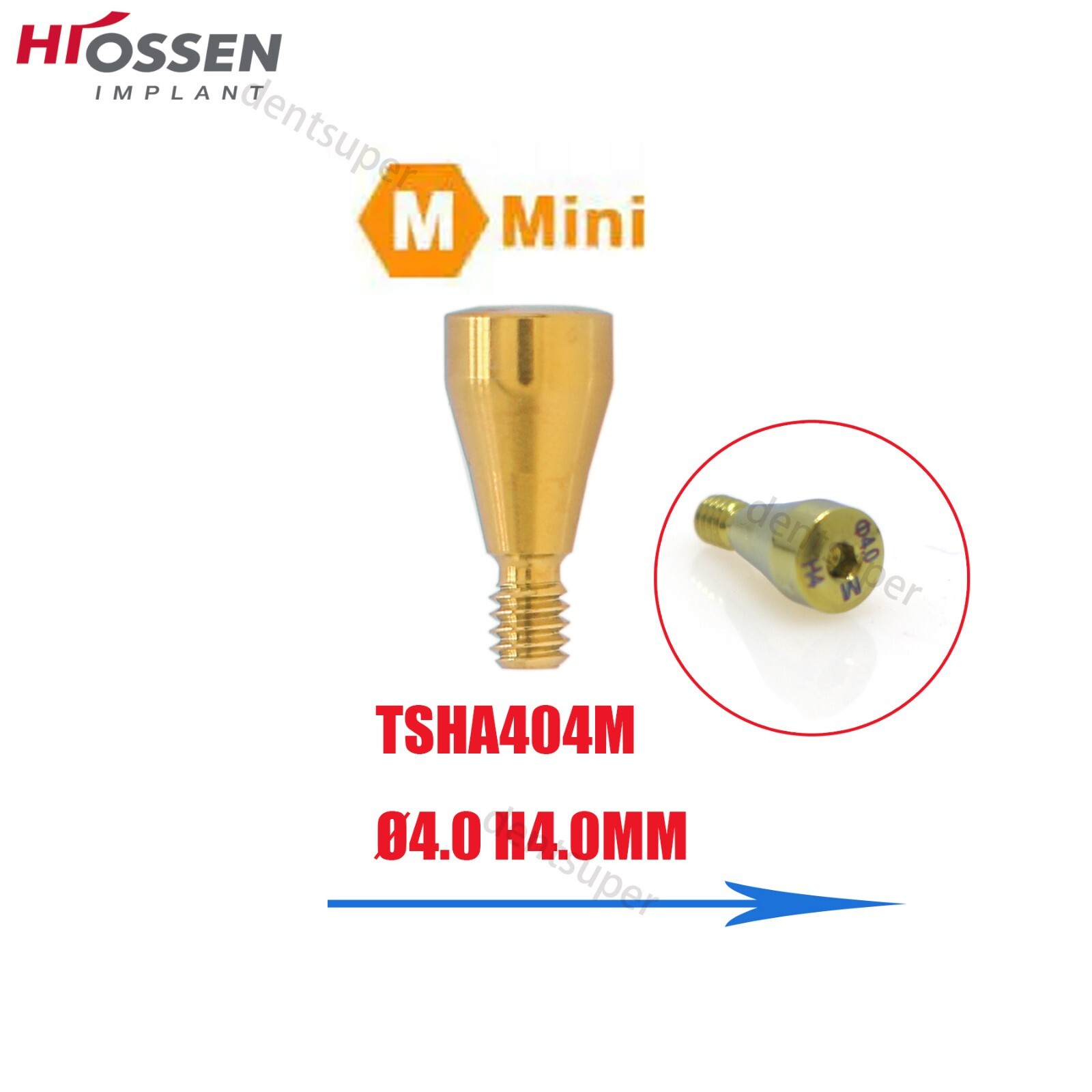US Dental Healing Abutment Cap Driver Mini Regular Platform Fit Osstem & Hiossen