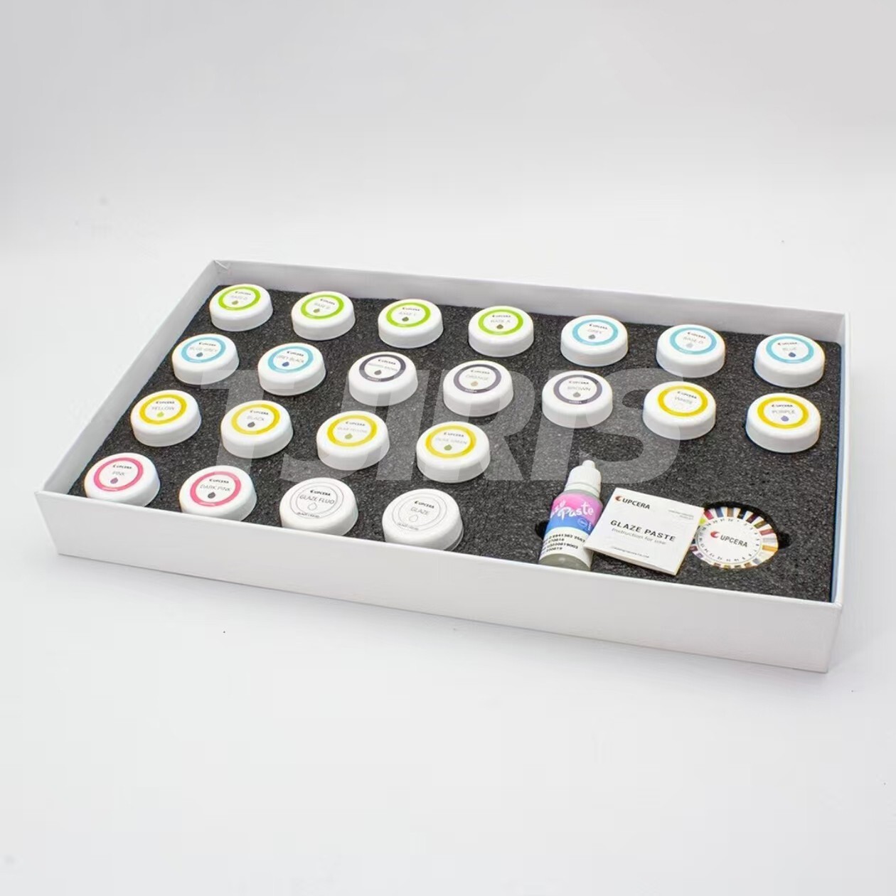 UPCERA Relism Dental Lab Paste Stain Glaze Kit for Zirconia/Lithium Disilicate