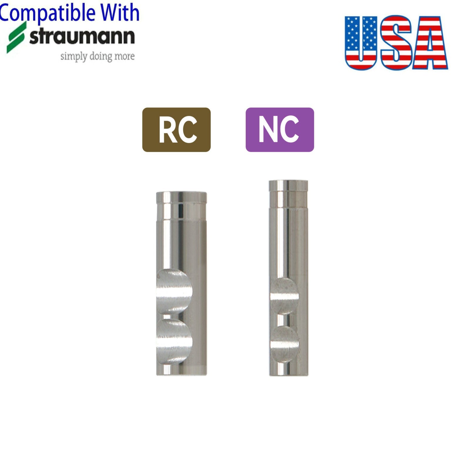 US Dental Lab Analog fits ITI Straumann/Hiossen Osstem/Nobel Biocare Implant