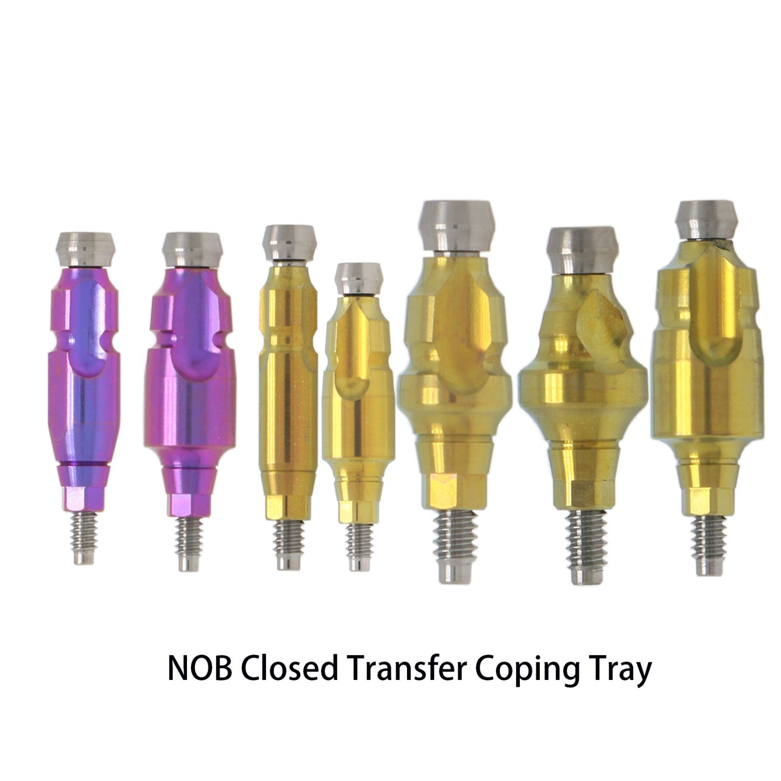 Locator Healing Abutment Impression Coping Transfer Analog N/RP Fit Nobel Active