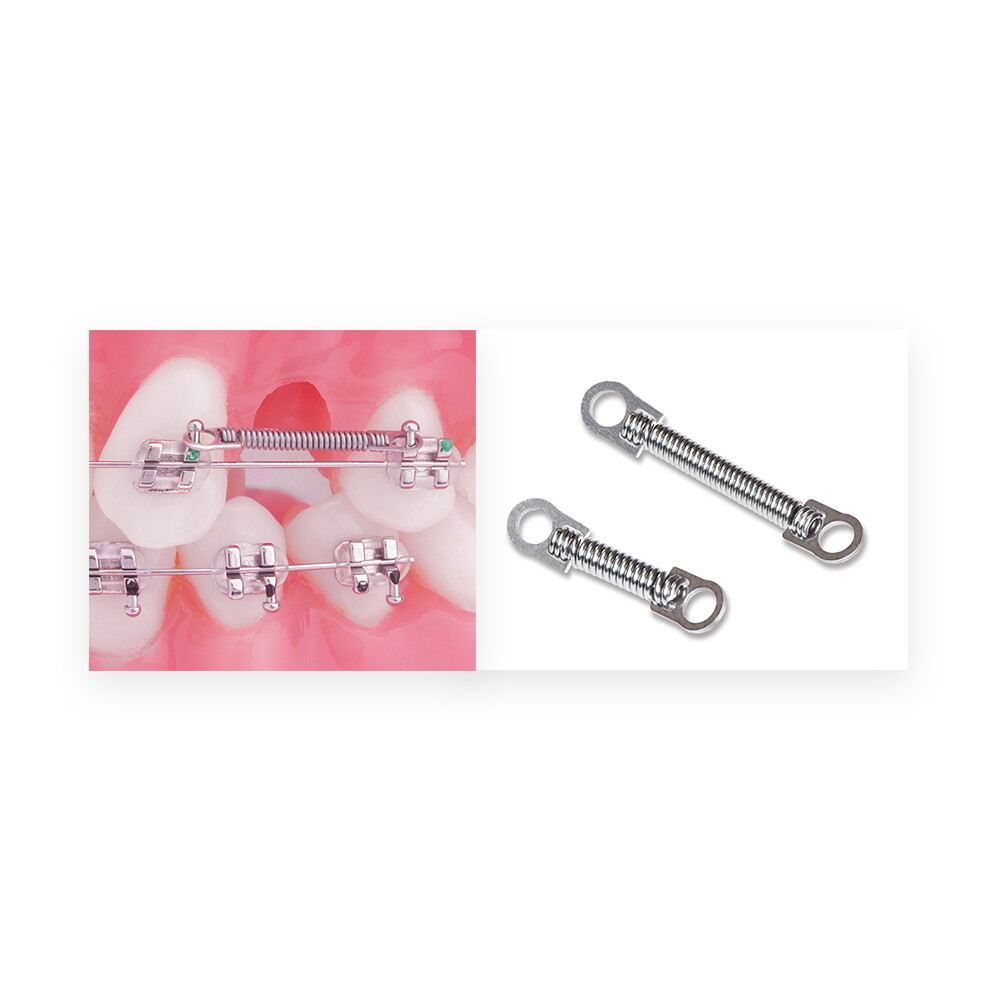 J&J Ortho™ Dental Orthodontic NiTi Closed Coil Spring Optional Size (10/pk)