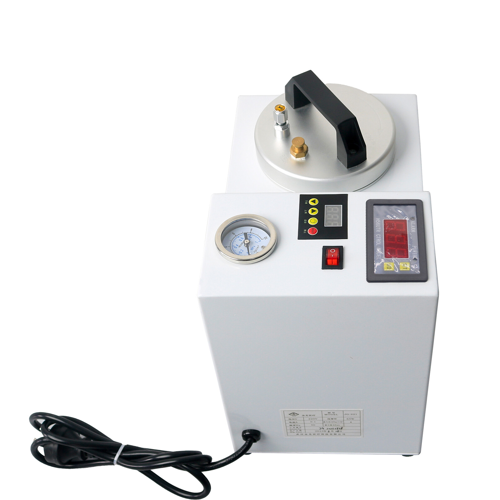Dental Portable Digital Built-in Air Pump Pressure Polymerizer Aggregator JG-231