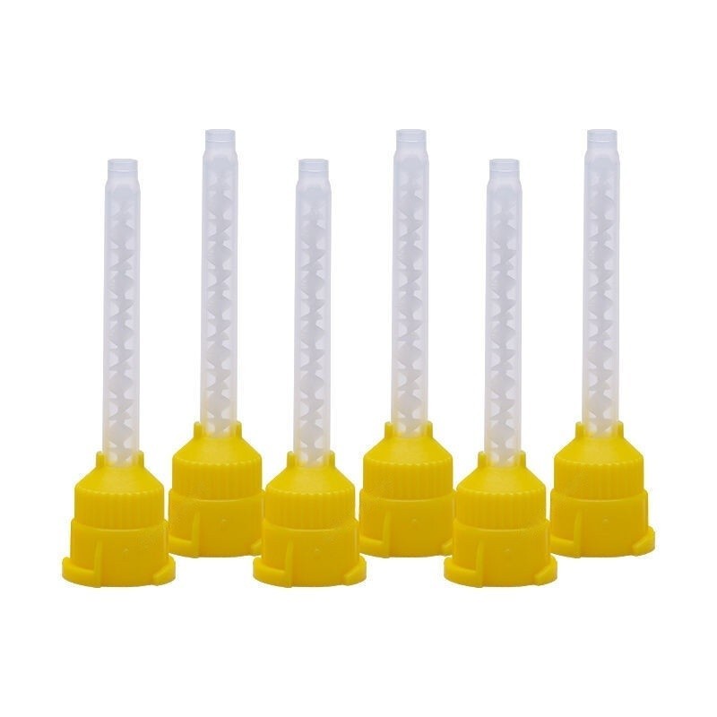 50/100Pcs Disposable Dental Intraoral Impression Light Body Material Mixing Tips