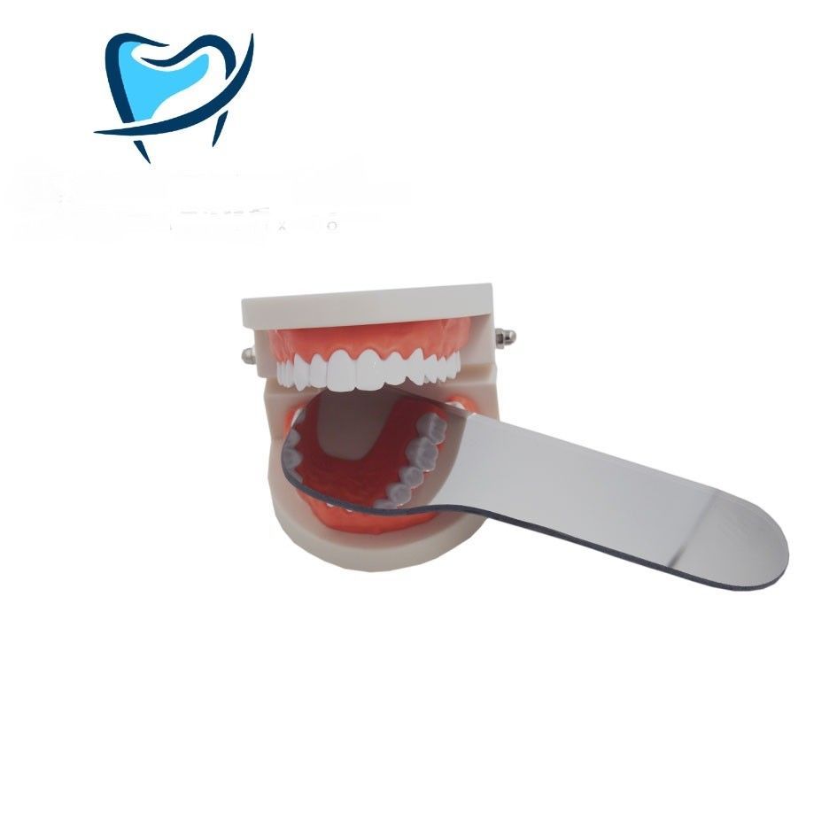 2Pieces Dental Orthodontic Photo Mirror Intra Oral Mirrors Glass Reflector 2side