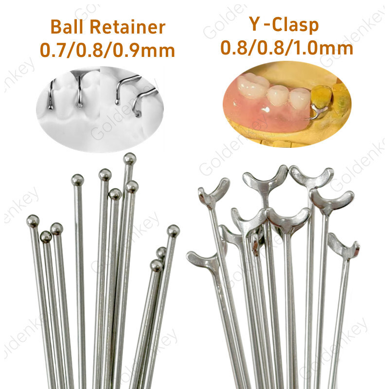 Dental Ball Retainer J Clasp 0.7/0.8/0.9/1.0 Bars Scheu Anchor Position Hold