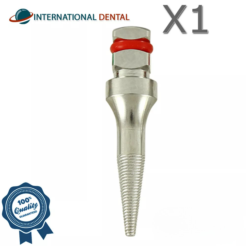 1.6/1.8 Fixture Remover Screw Red Tool Dental Fixture Instrument 22mm Dentistry