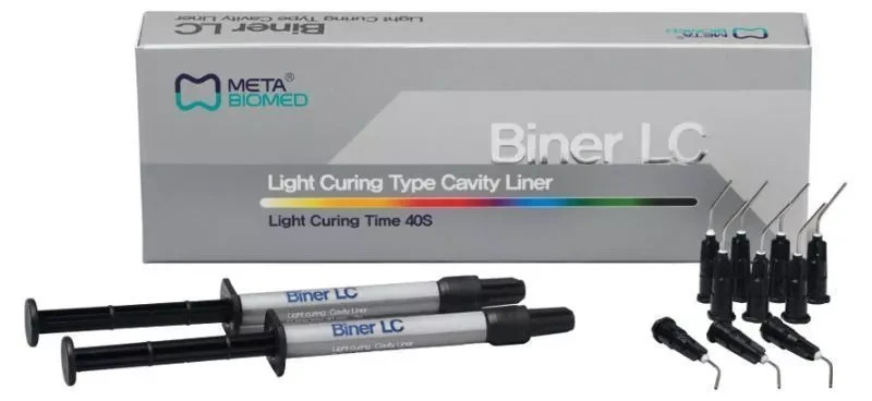 Meta Biomed Biner LC DENTAL Light Curing type cavity liner Base