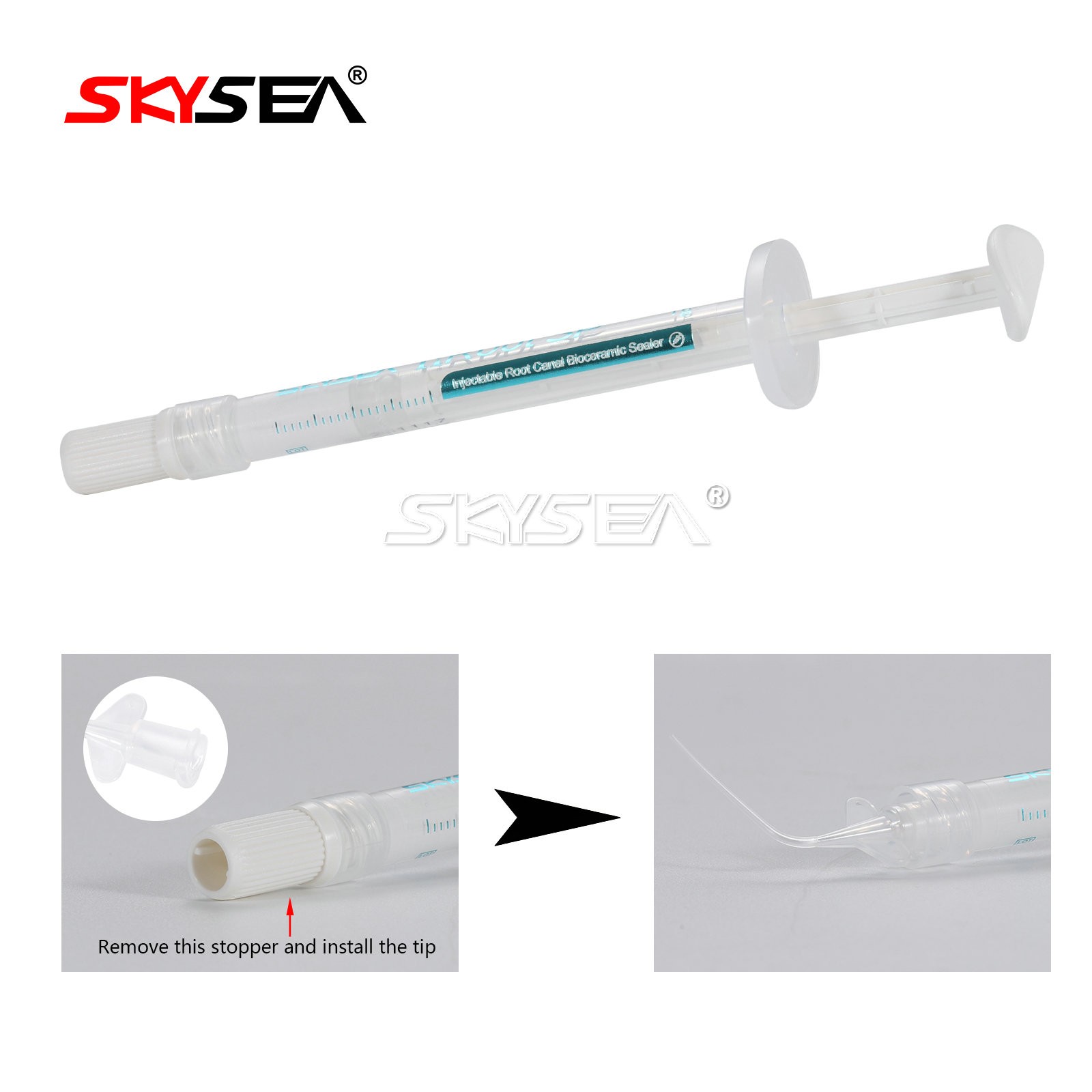 Dental Root Canal Bioceramic Sealer Filling Material Cement Endodontic Sealing