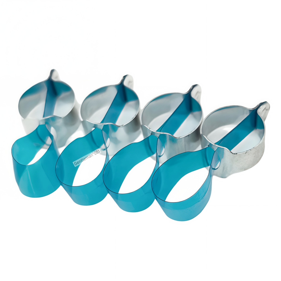 Blue Posterior Matrices Dental Matrix Bands Ring Molar Premoar Matrice Strips