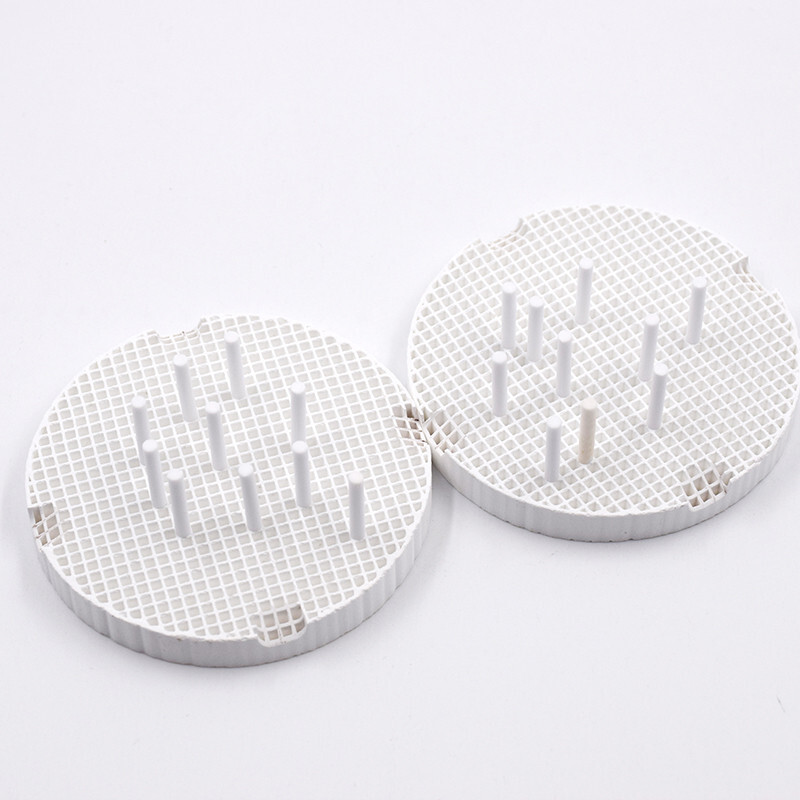 Dental Lab Ceramic Honeycomb Firing Trays Round Porcelain Zirconia Supply Pins