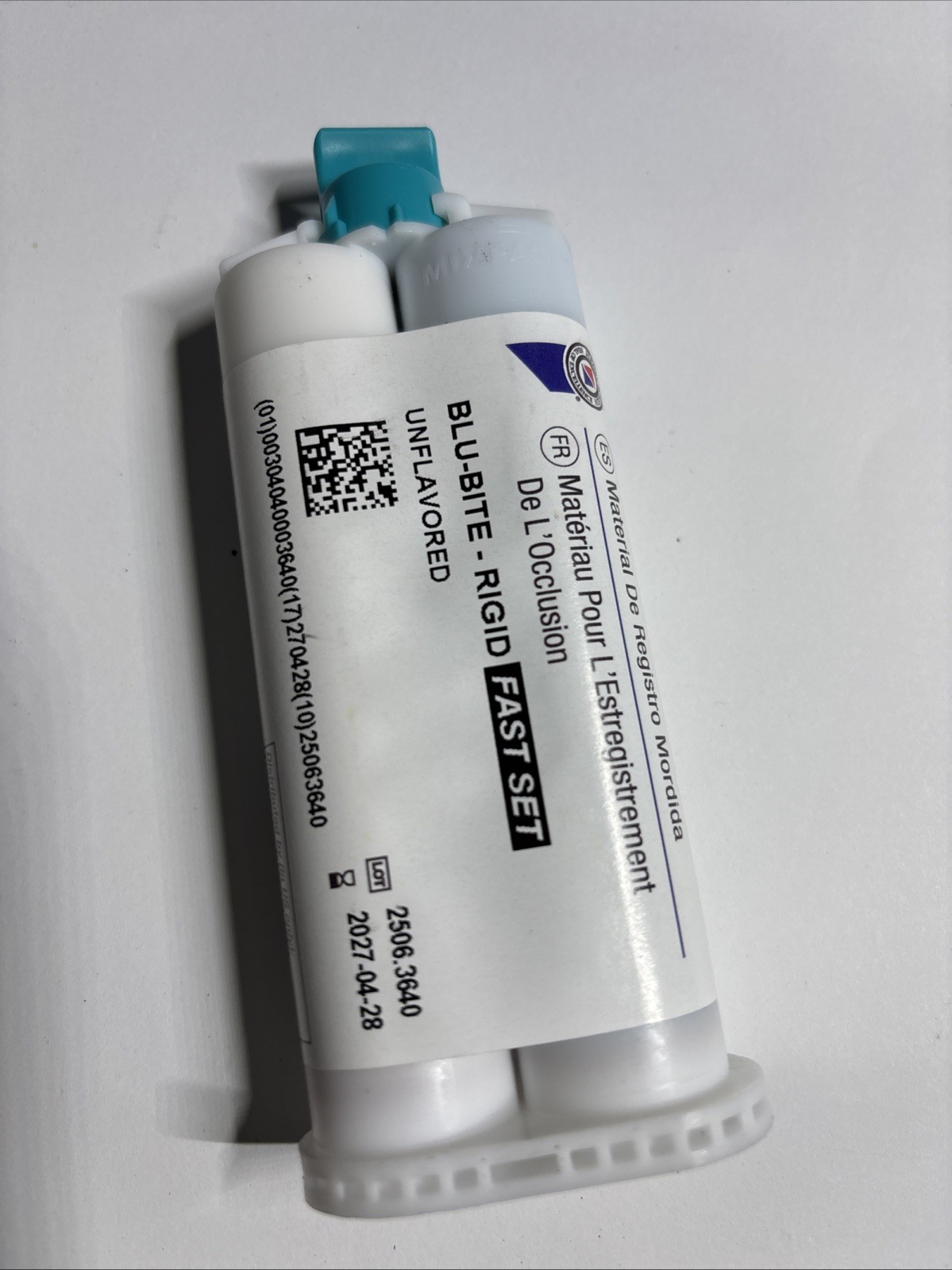 henry schein blu-bite hp Rigid Ref#107-3642 50ml Set Green And White