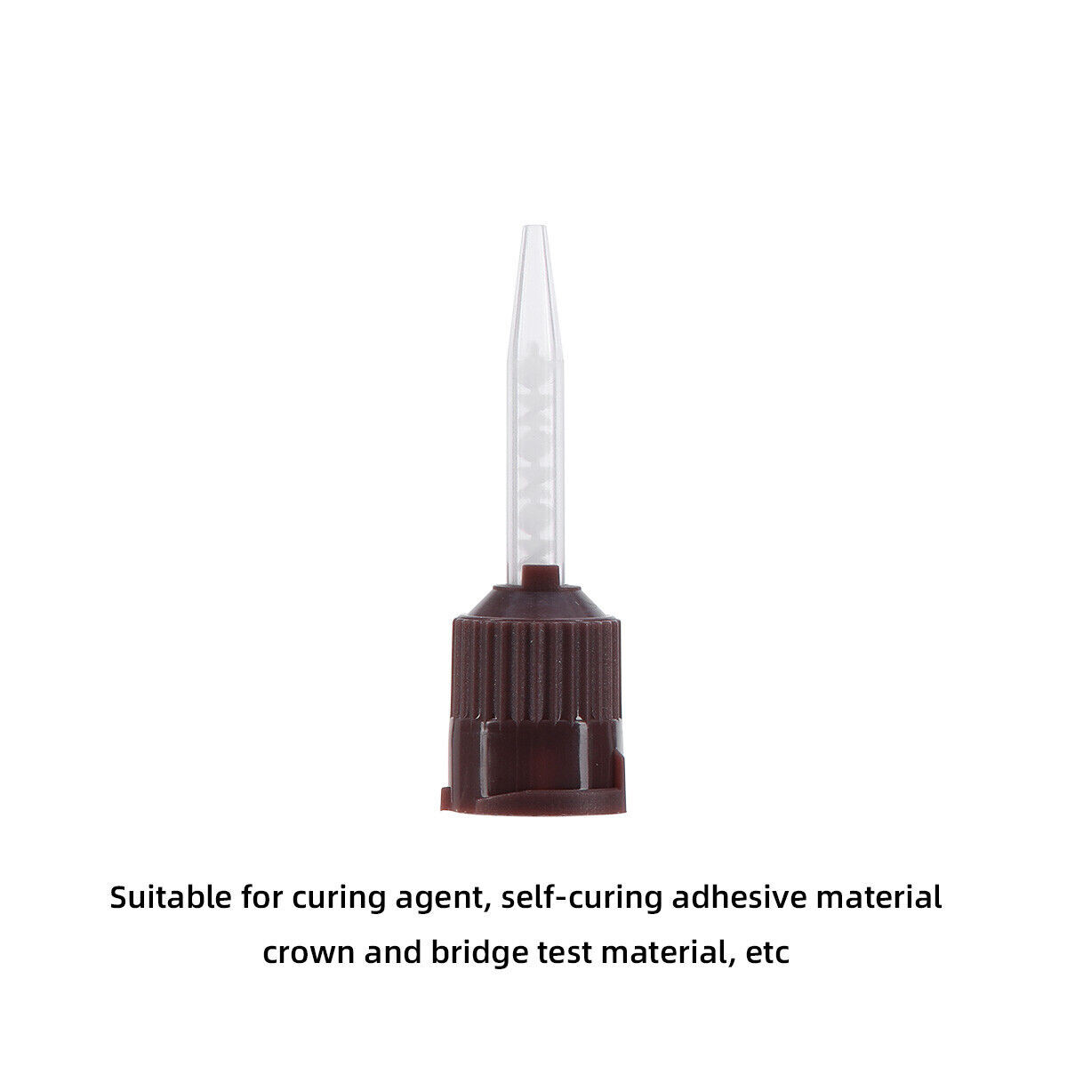 Dental HP Brown Pointed tip Mixing Tips Fit for Kerr Temp Bond & Maxcem Cement
