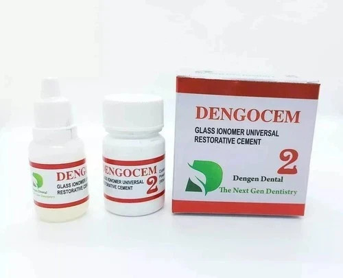 NEW Dengen Dengocem Permanent White Teeth Tooth Filling Kit Repairs Dental FREE