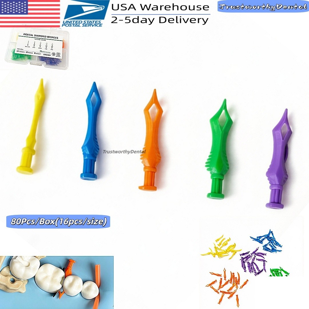 USA Dental Diamond Wedges Teeth interproximal Wedges Sectional Matrix System