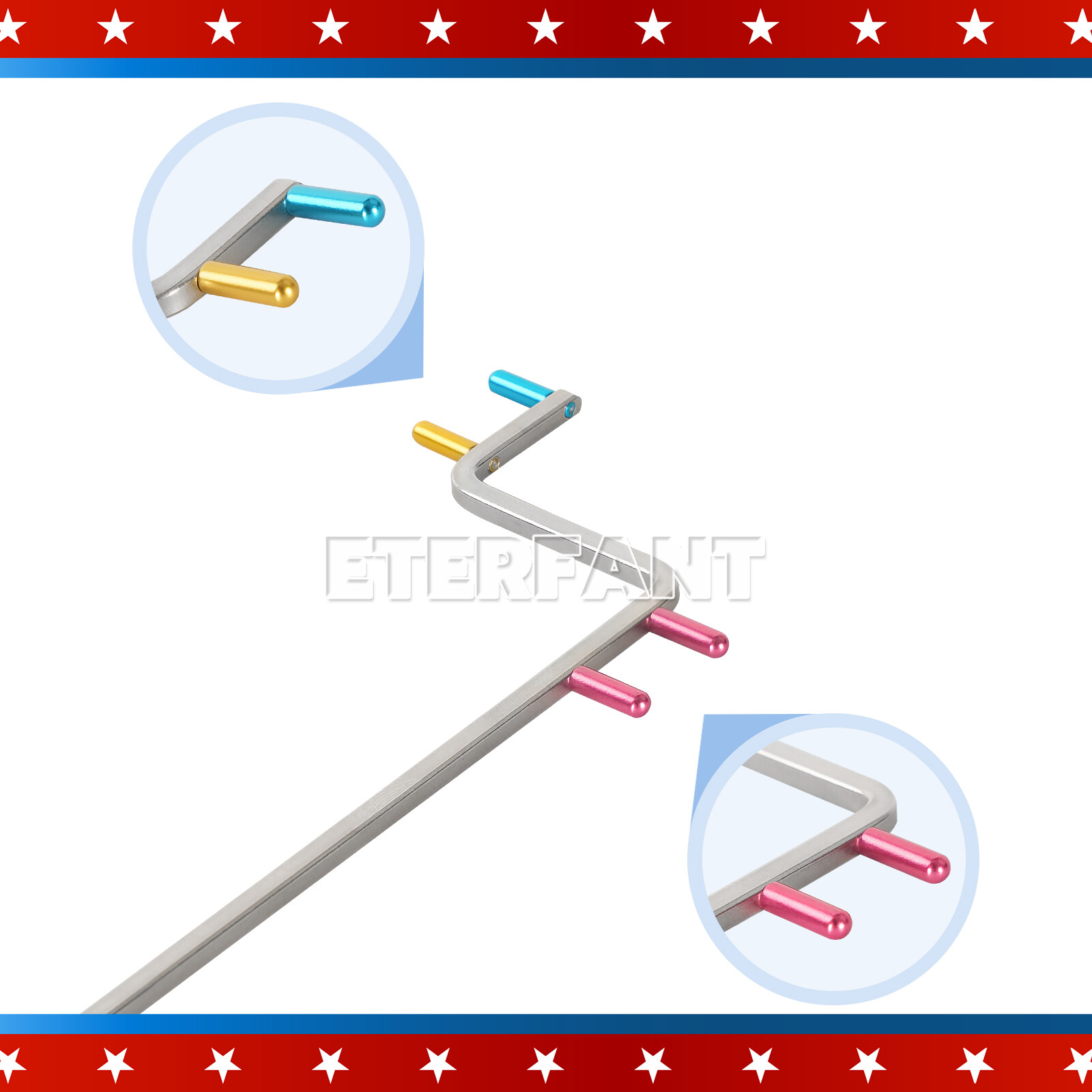 5xUniversal Aiming Arm Color Coded Rinn XCP-ORA Style X-Ray Positioning System