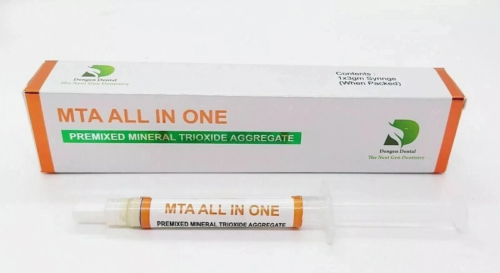 Dental material All in one Dengen MTA (Mineral trioxide aggregate) FREE SHIPING