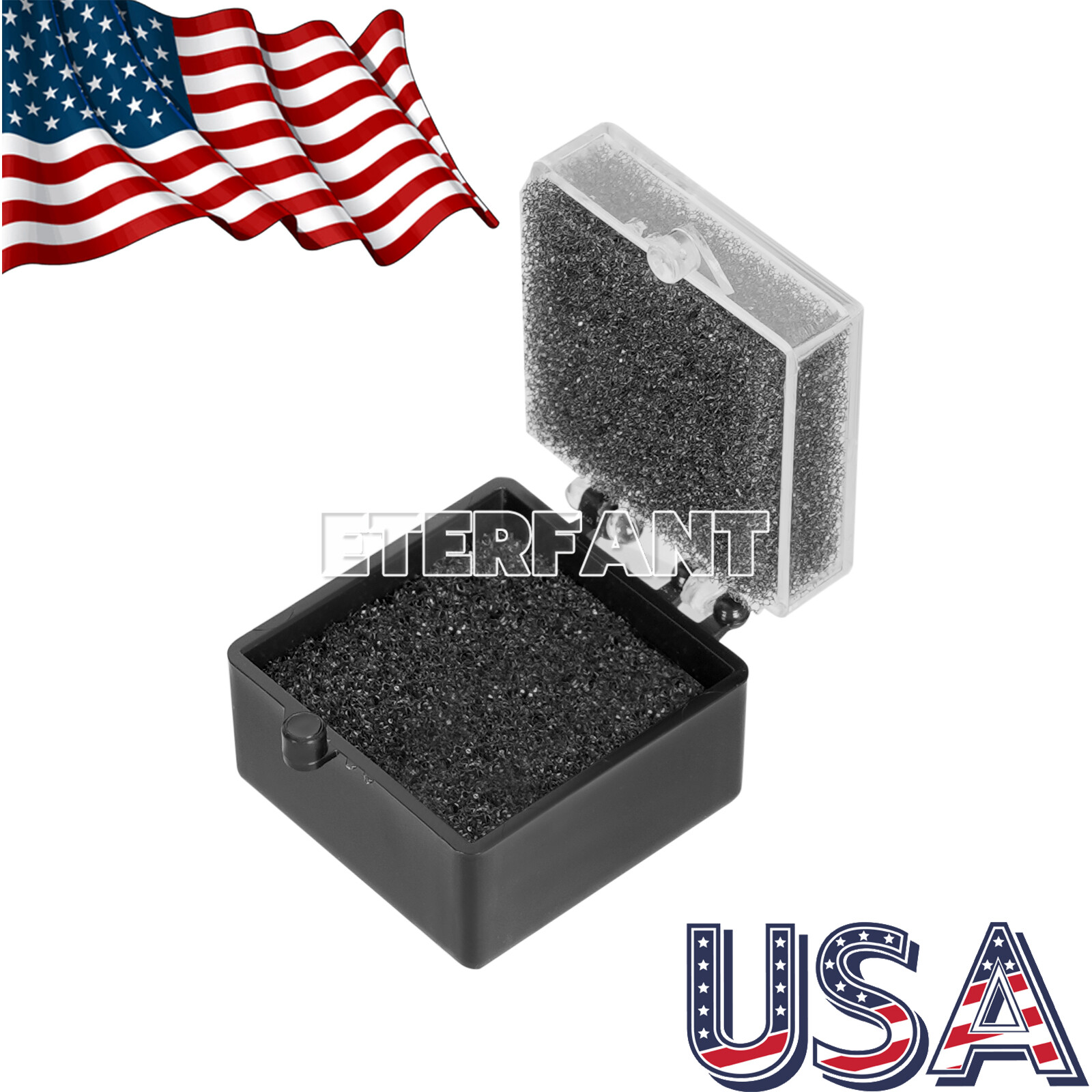 1000pcs/PK Dental Lab Crown/Veneer/Bridge Boxes – 1 Inch Clear Top with Fillers