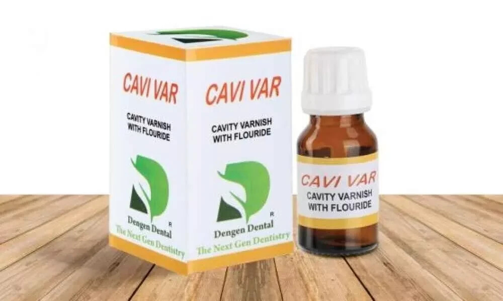 New Dengen Dental Cavi Var Cavity Varnish with Fluoride 15ml (Free II Shipping)