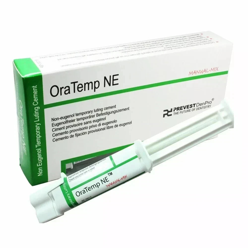 Prevest DenPro Oratemp NE Non Eugenol Cement Cartridge Base & Catalyst 15gm