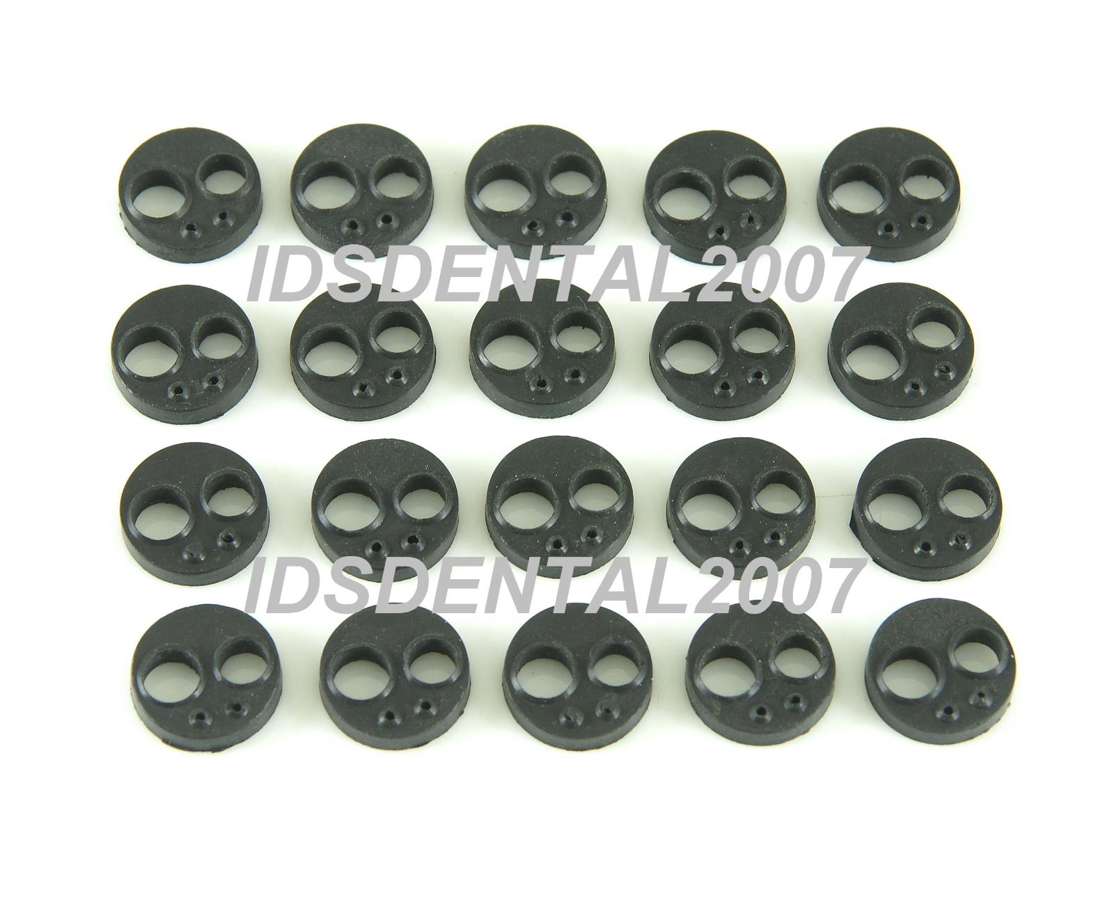 30PCS Autoclavable Dental Handpiece Gasket Midwest 4 Holes Black
