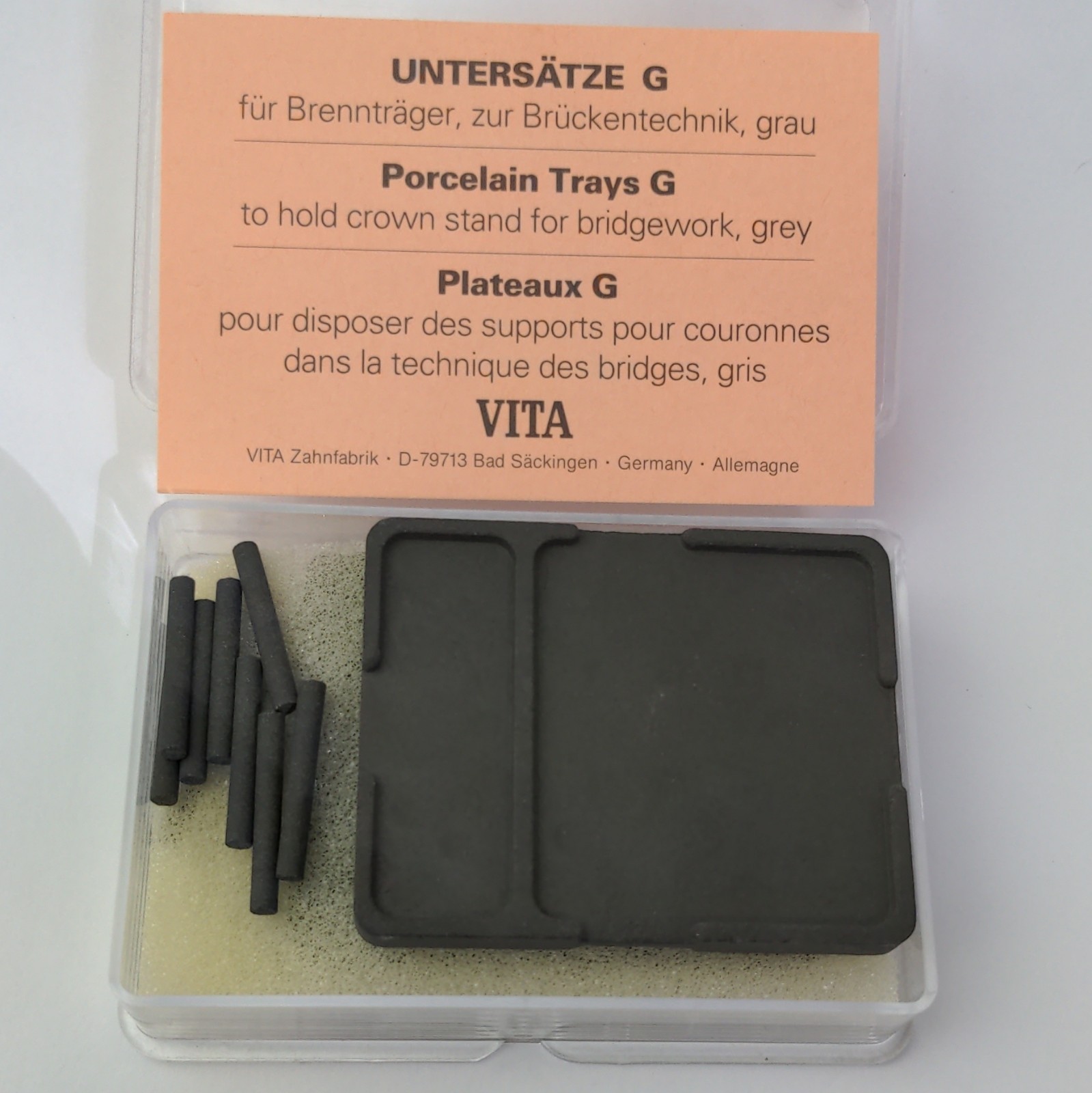 VITA Porcelain Firing Trays G Gray Dental Lab Crown Bridge Ceramic Stands