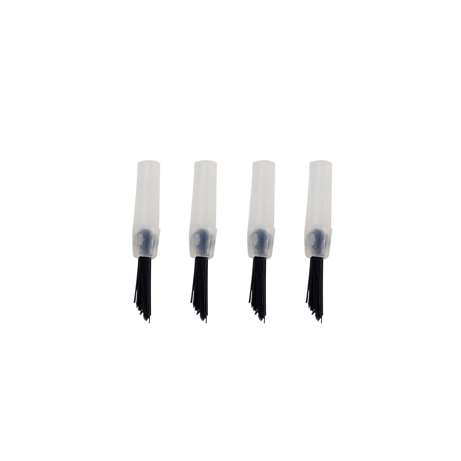 100Pcs Dental Disposable Composite Brush Tips Mini Applicator Brush Tips Handle