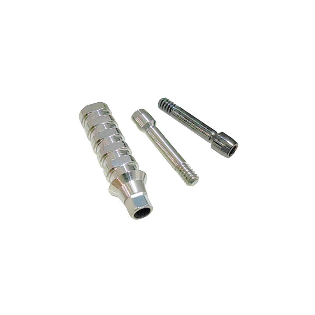 Dental ET Temporary Abutment Mini Regular Hex Non-Hex Ti Screws EbonyGold Osstem