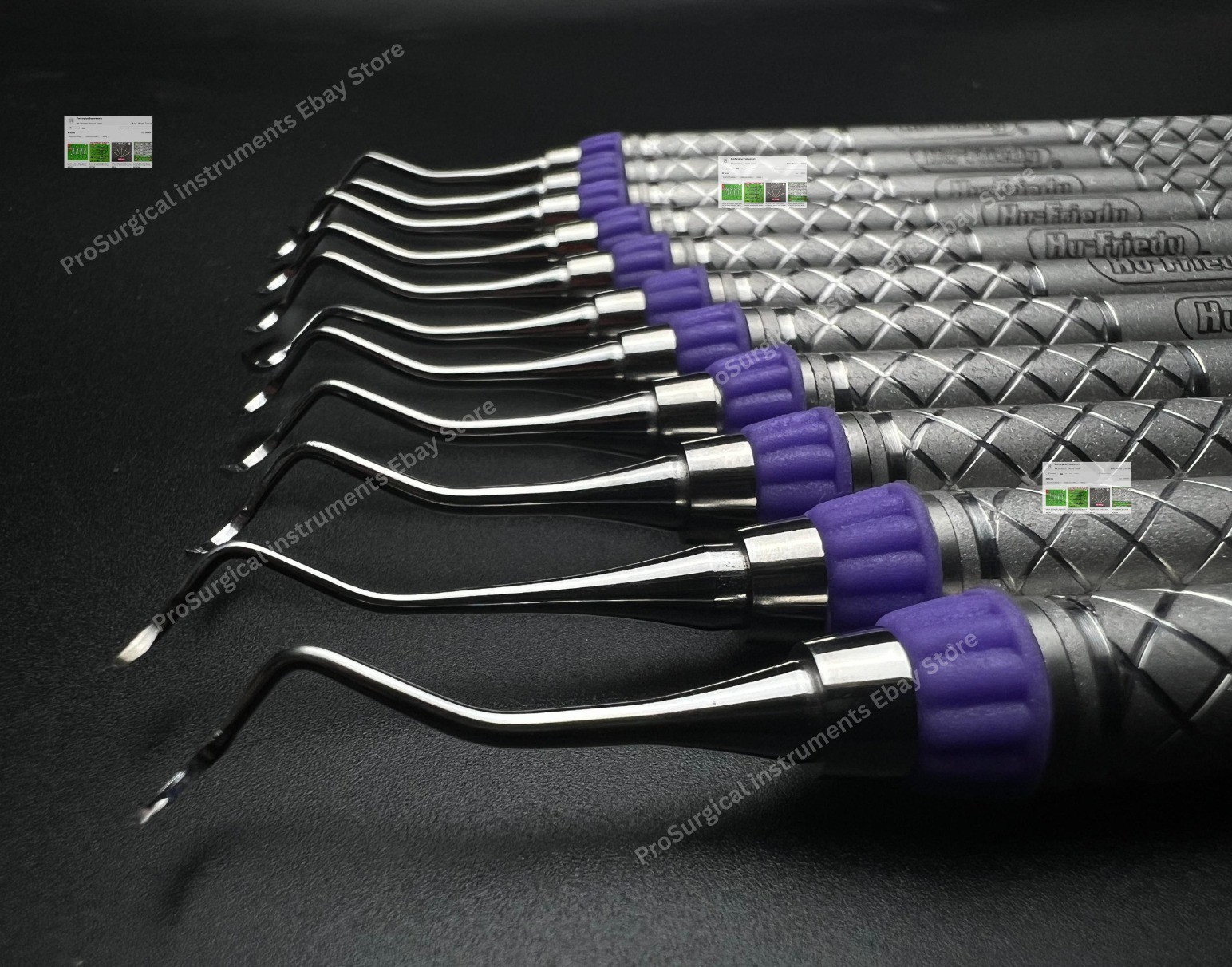 Sickle Scaler No. 204S Everedge 2.0 S204S9E2 Kit 50 Pcs HU FRIEDY New BRAND NEW