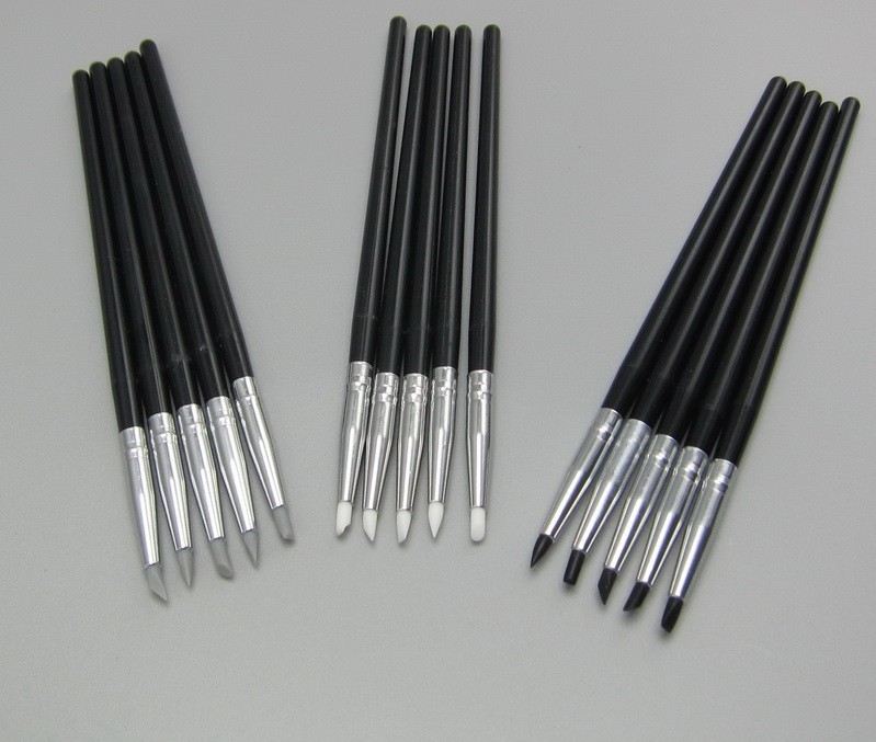 50*Dental Adhesive Composite Resin Pen Cement Porcelain Silicone Brush Pens