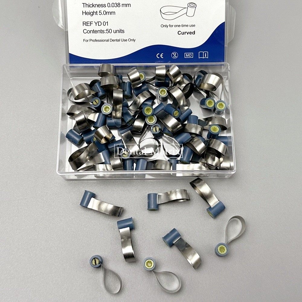 Dental Adapt SuperCap Steel Matrix M6 Matrices Thickness 0.03/0.038mm with tool