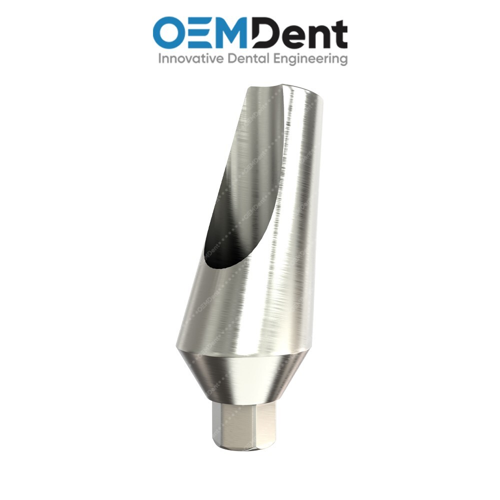 Angulated Prosthetic 15° Slim Platform – GDT® Int Hex 2.0mm Compatible