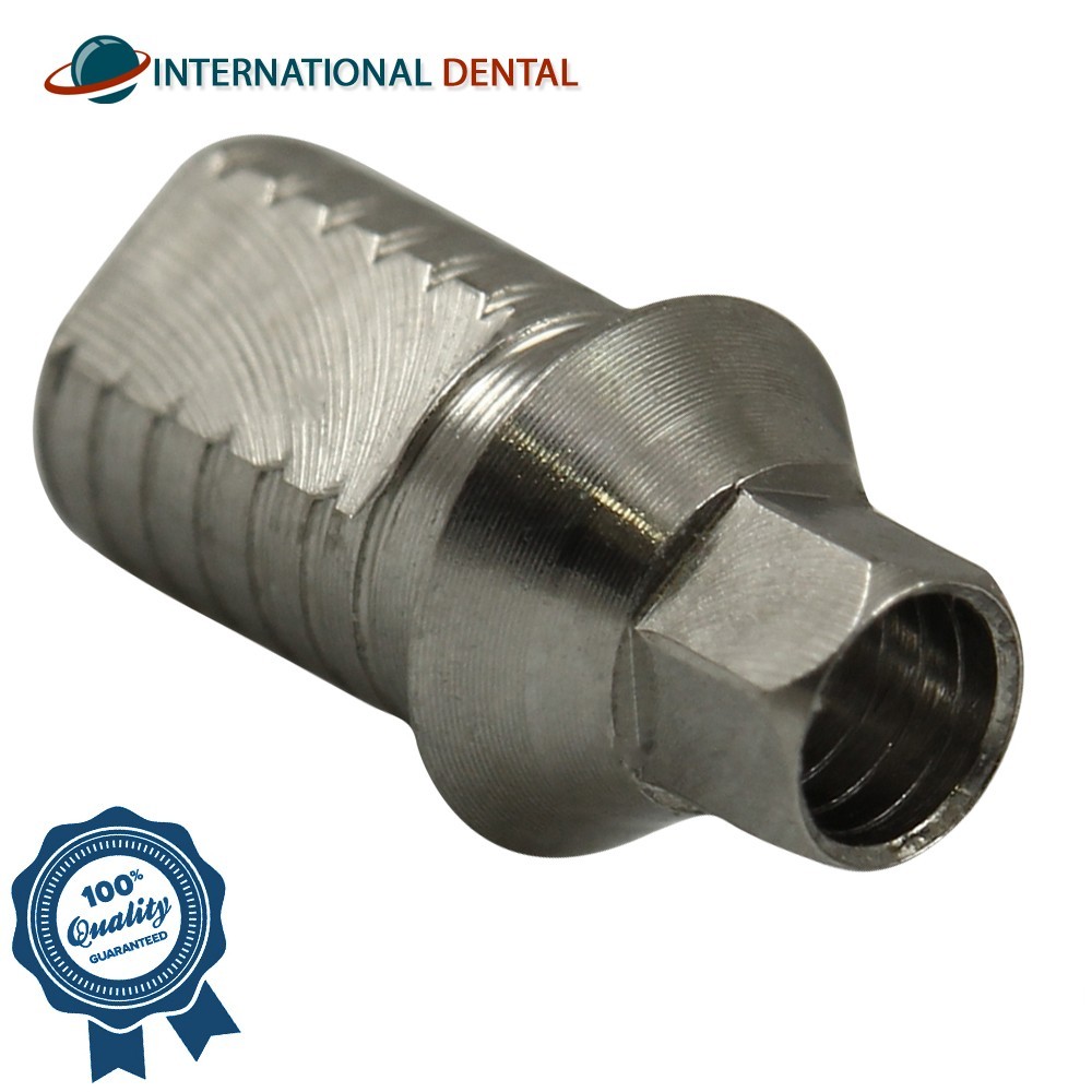 10 Anti Rotational Titanium Base CAD/CAM Abutment Dental Slim Platform Int Hex