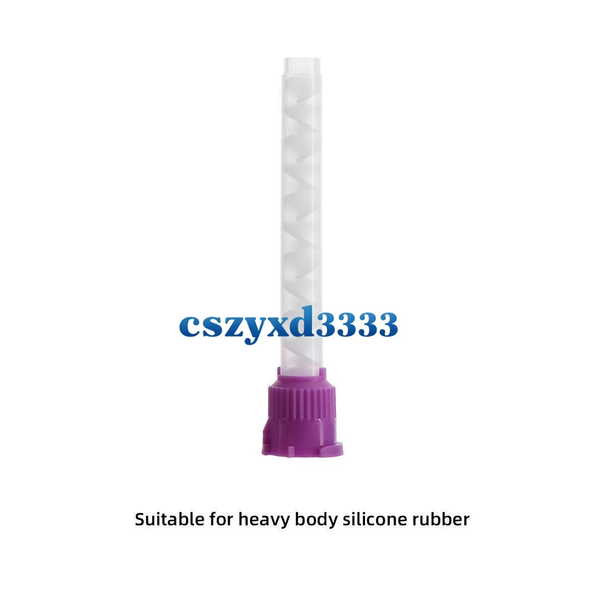 50Pcs/Bag Dental Disposable Mixing Tips for Impression Material,C&B, Cements