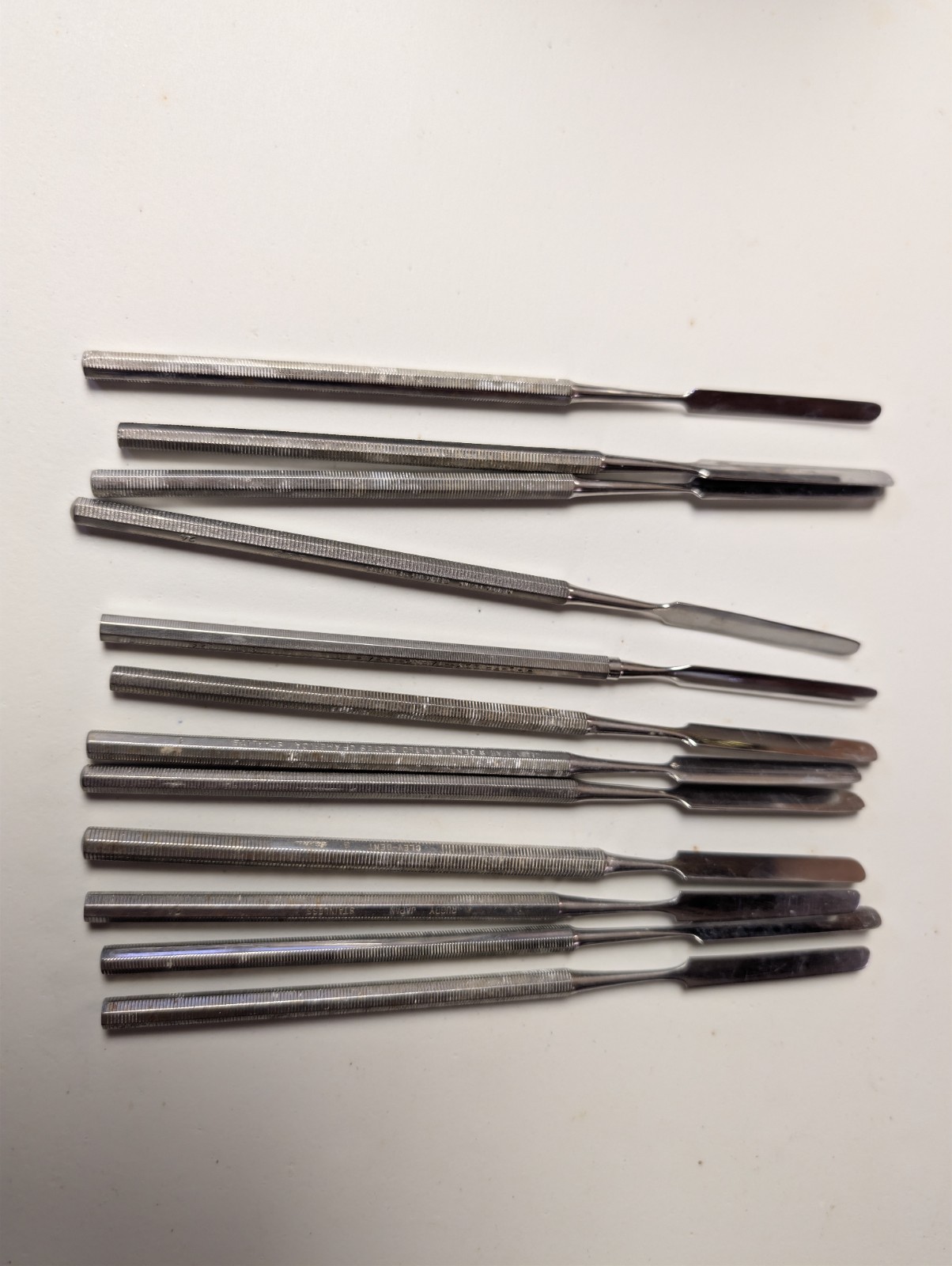 12 Dentist Cement Spatulas (Japan/USA Mix)