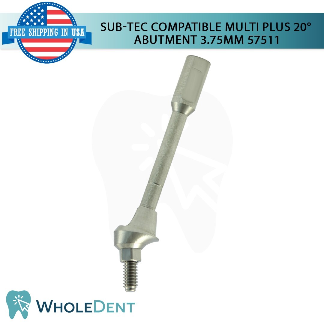 5x Dental Titanium Angulated 20° Multi Unit Prosthetic BEGO® Compatible 57511