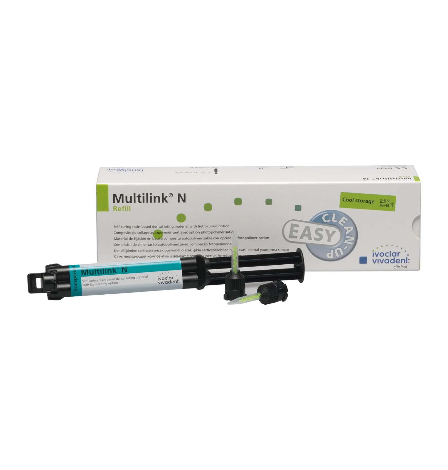 Ivoclar Vivadent Multilink N Refill Universal Luting Composite Endodontics.