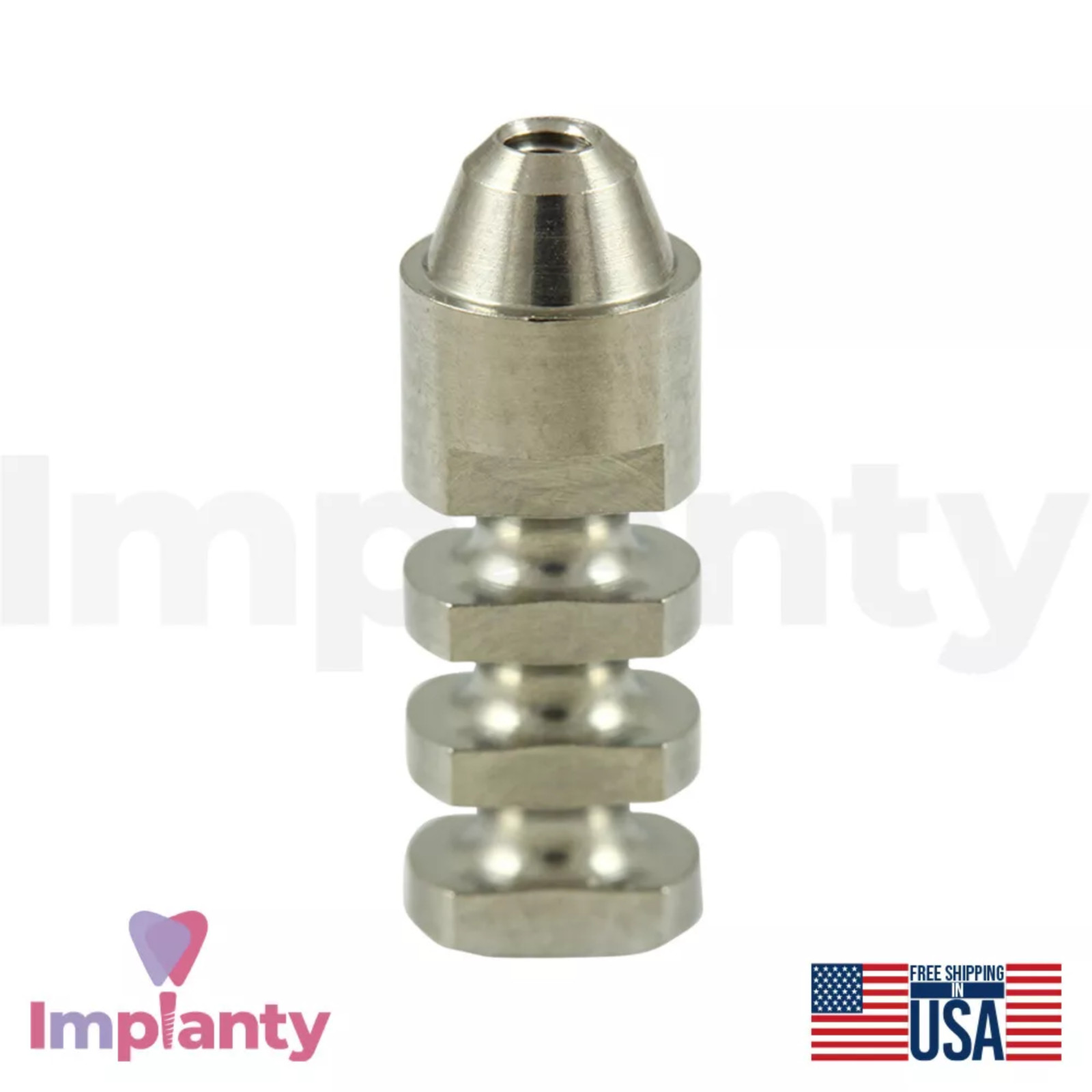 1x Dental Analog For Multi Unit 1.6mm Screw Platform Prosthetic Dentistry Lab