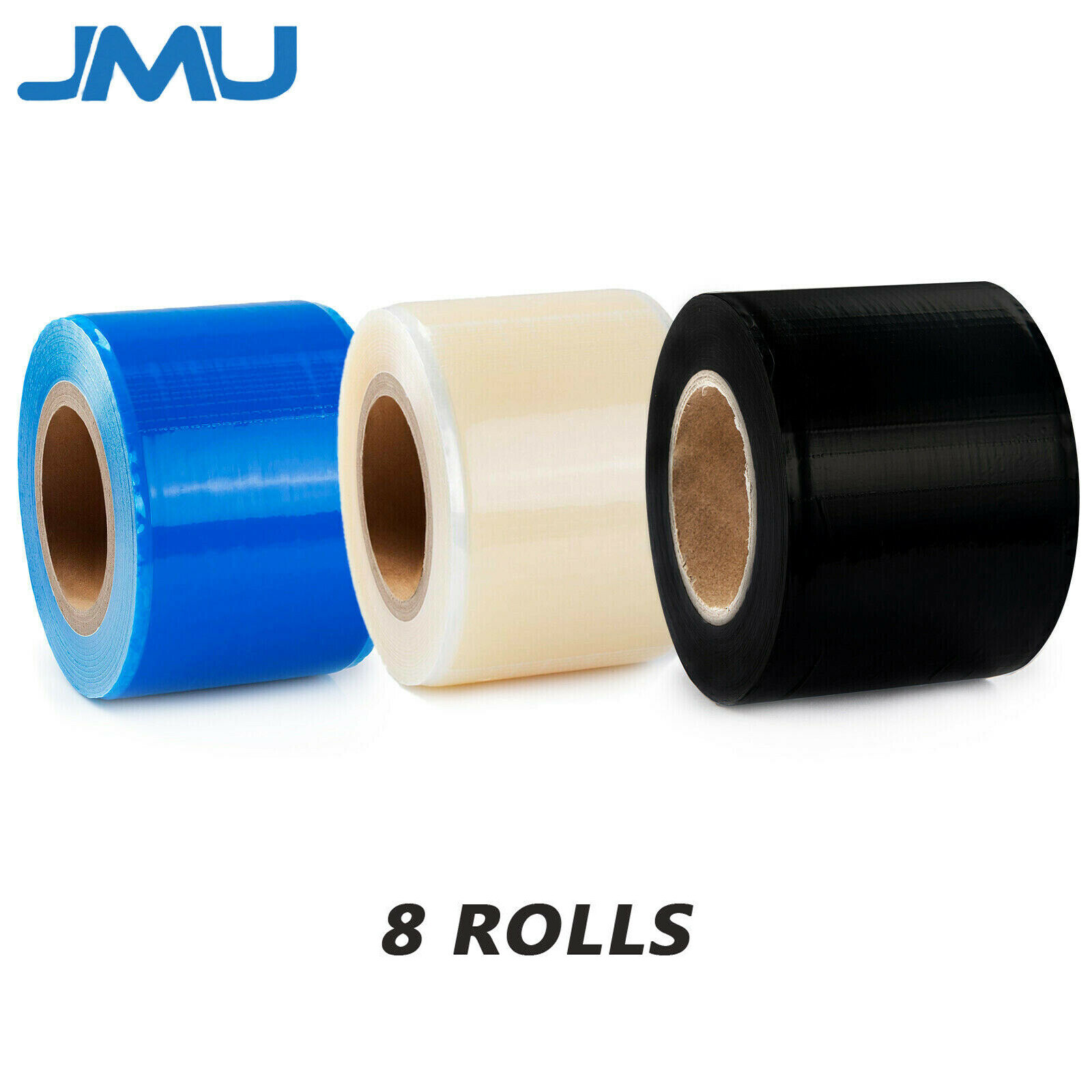 JMU Dental Barrier Film Tattoo 4″ x 6″ Barrier Tape Dental Barrier Film 8 Rolls