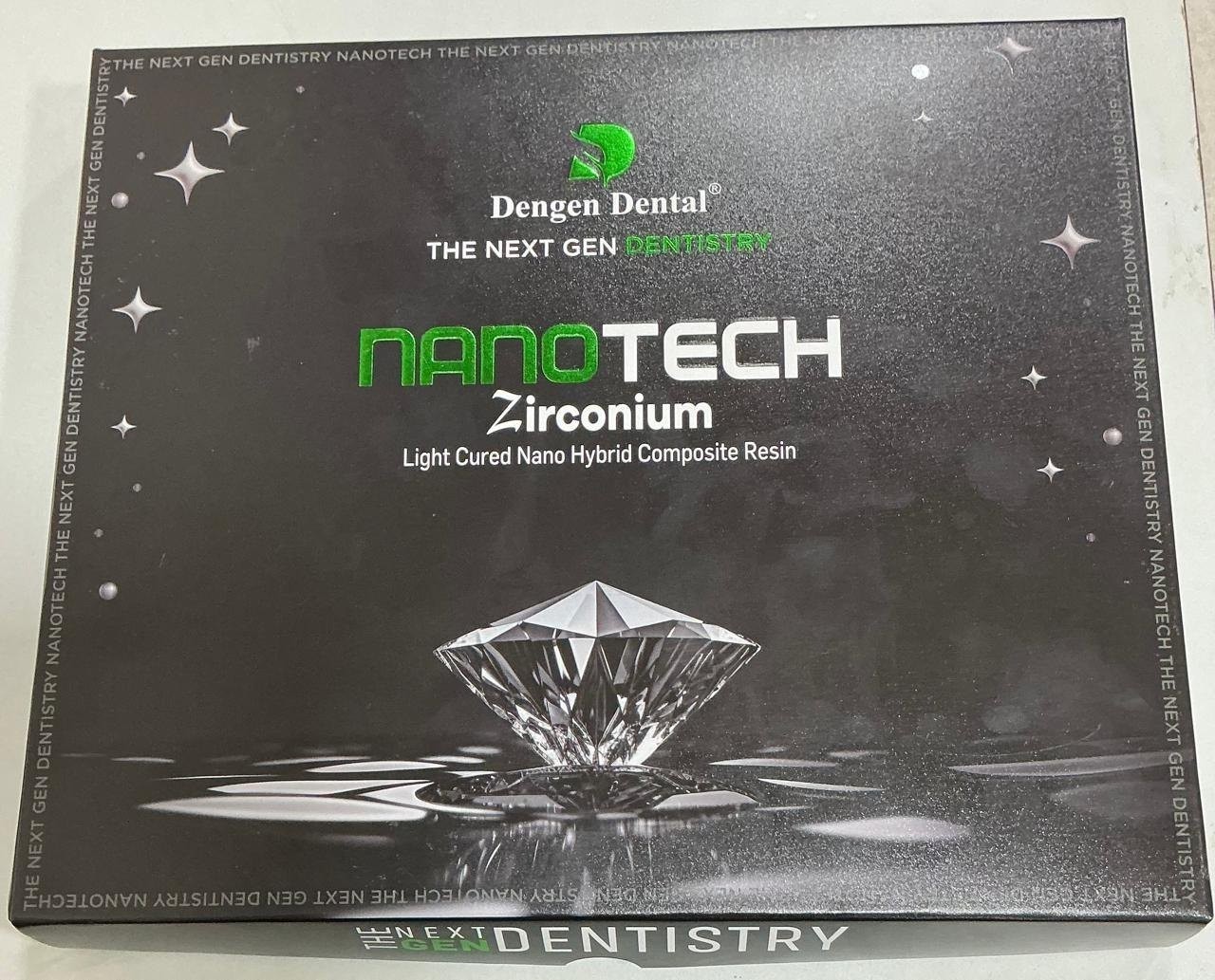 Dental NANOTECH ZIRCONIUM LC Reinforced Nano Hybrid 7 Composite & Bonding Kit