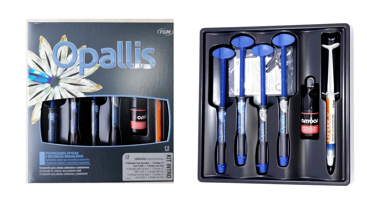 FGM Opallis Nano Hybrid Dental Composite Intro Kit for Anterior & Posterior