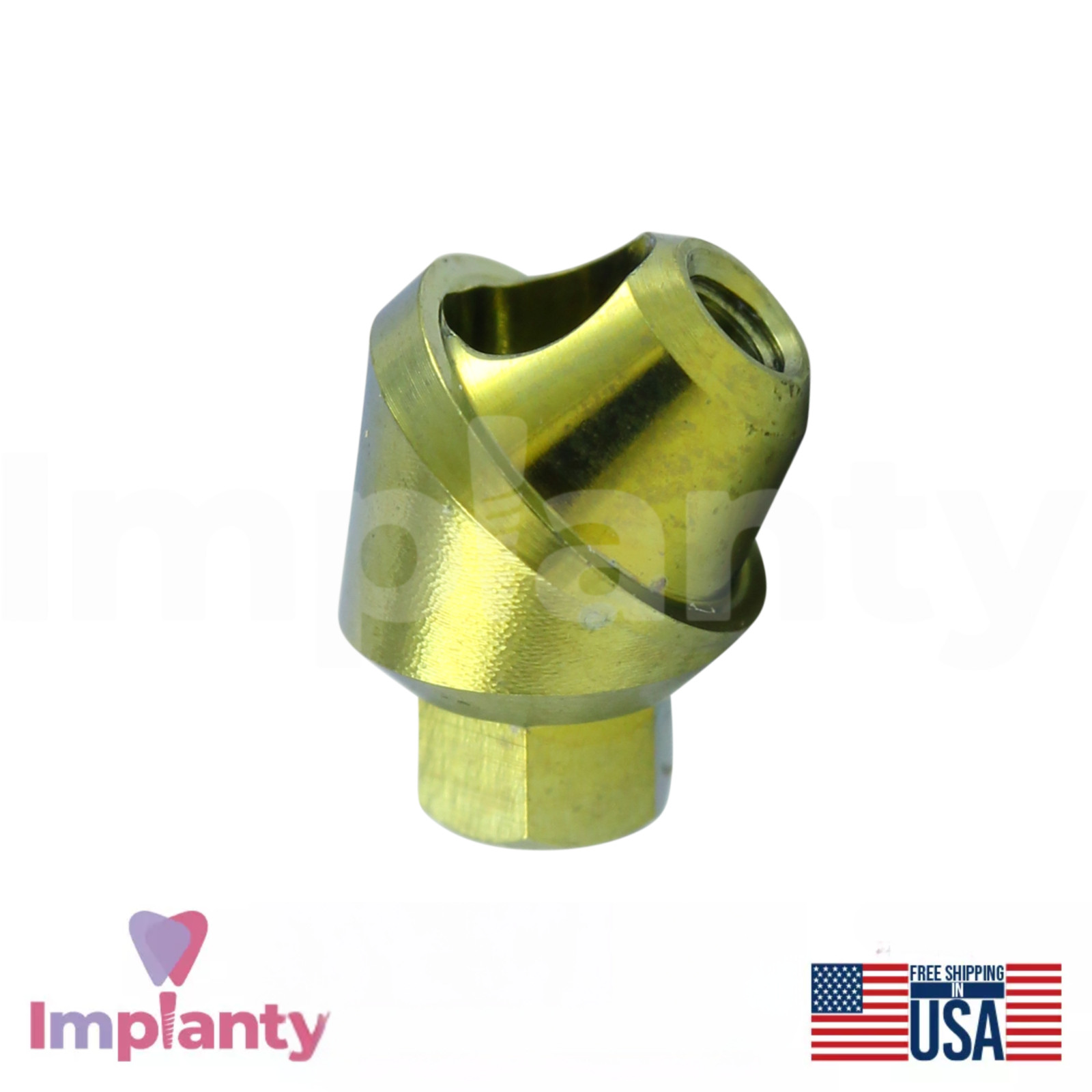 GDT Angulated Multi Unit 1.4 Ø4.9mm Diameter Prosthetic 45° Int Hex 2.42mm